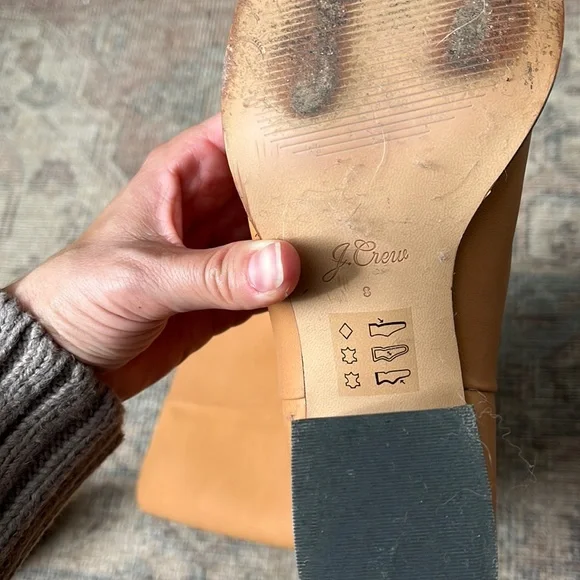 J. Crew Camel Heeled Boots - Picture 6 of 11